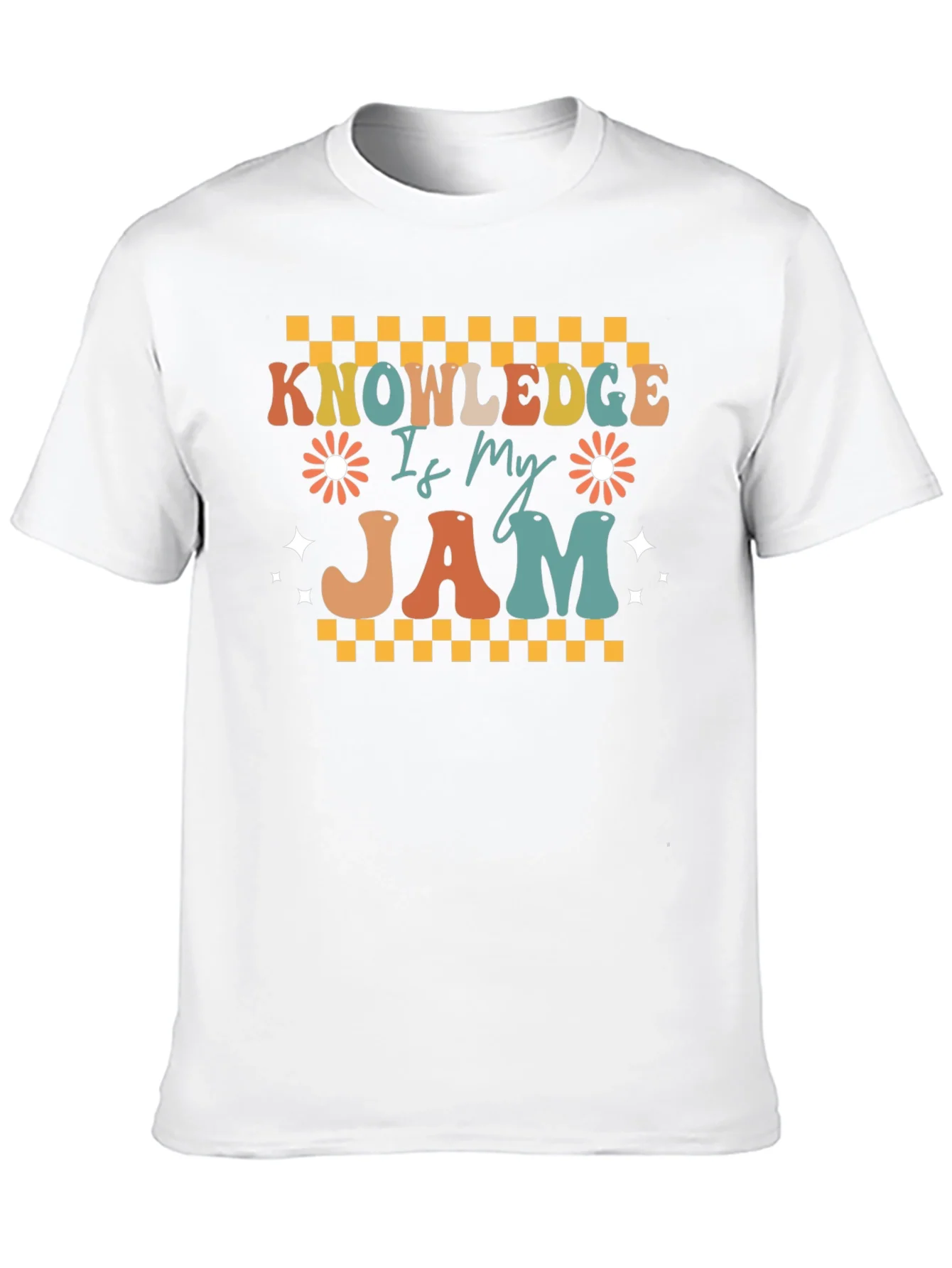Knowledge Is My Jam Retro T-Shirt