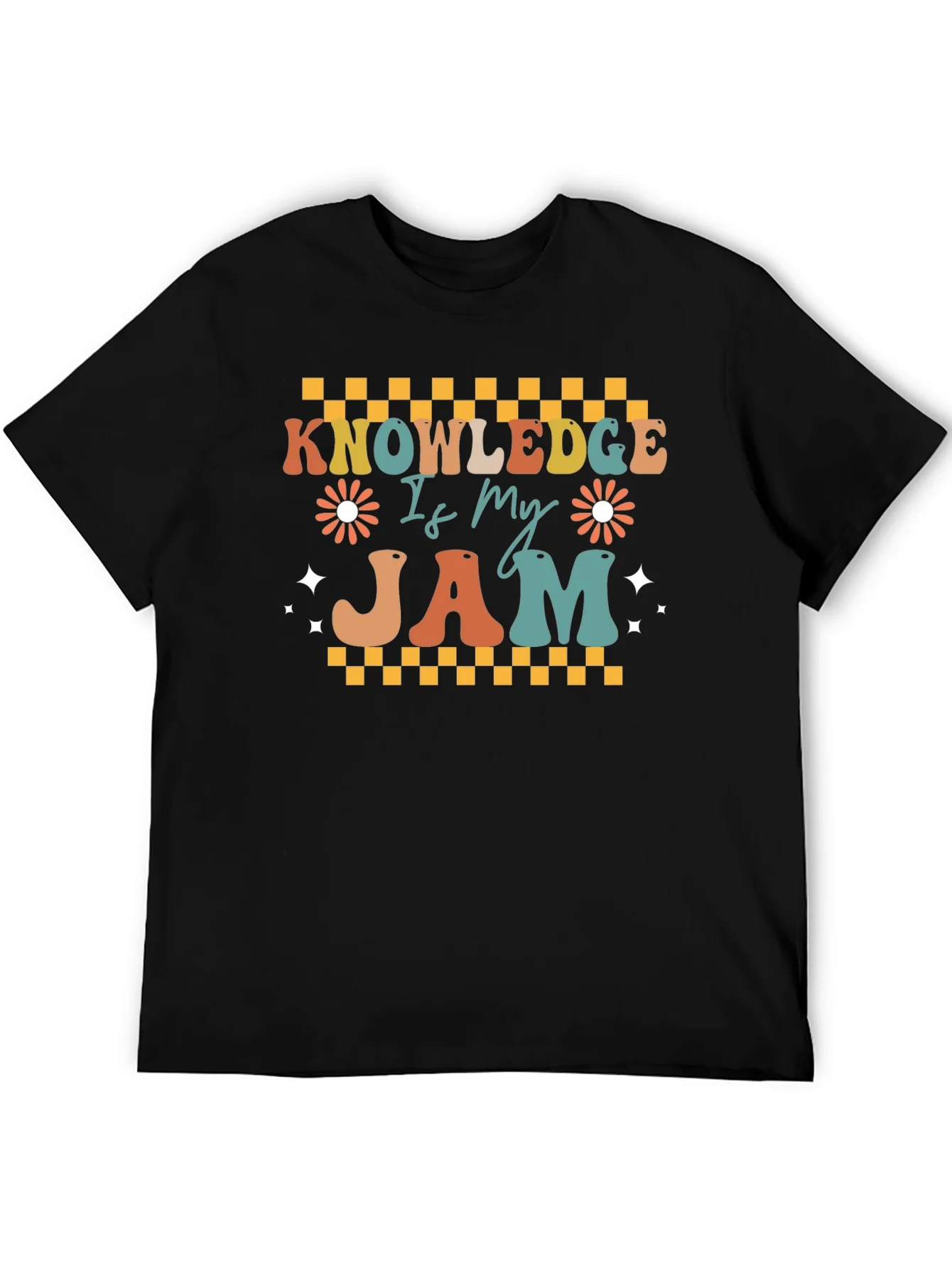 Knowledge Is My Jam Retro T-Shirt