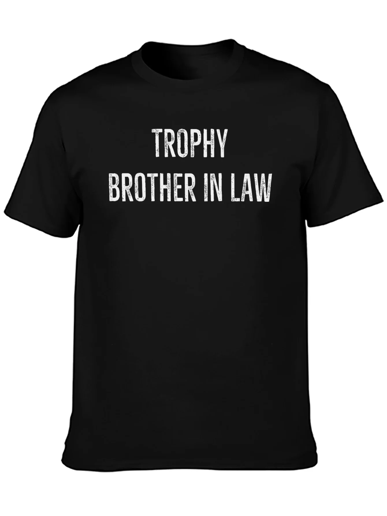 Trophy Brother In Law Graphic Tee - Black