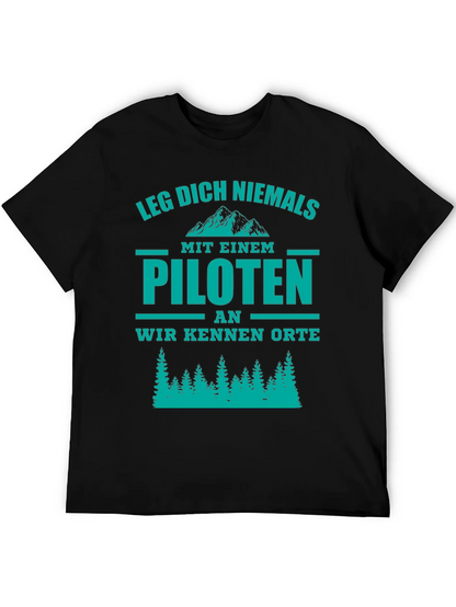Pilot T-Shirt - Funny German Phrase
