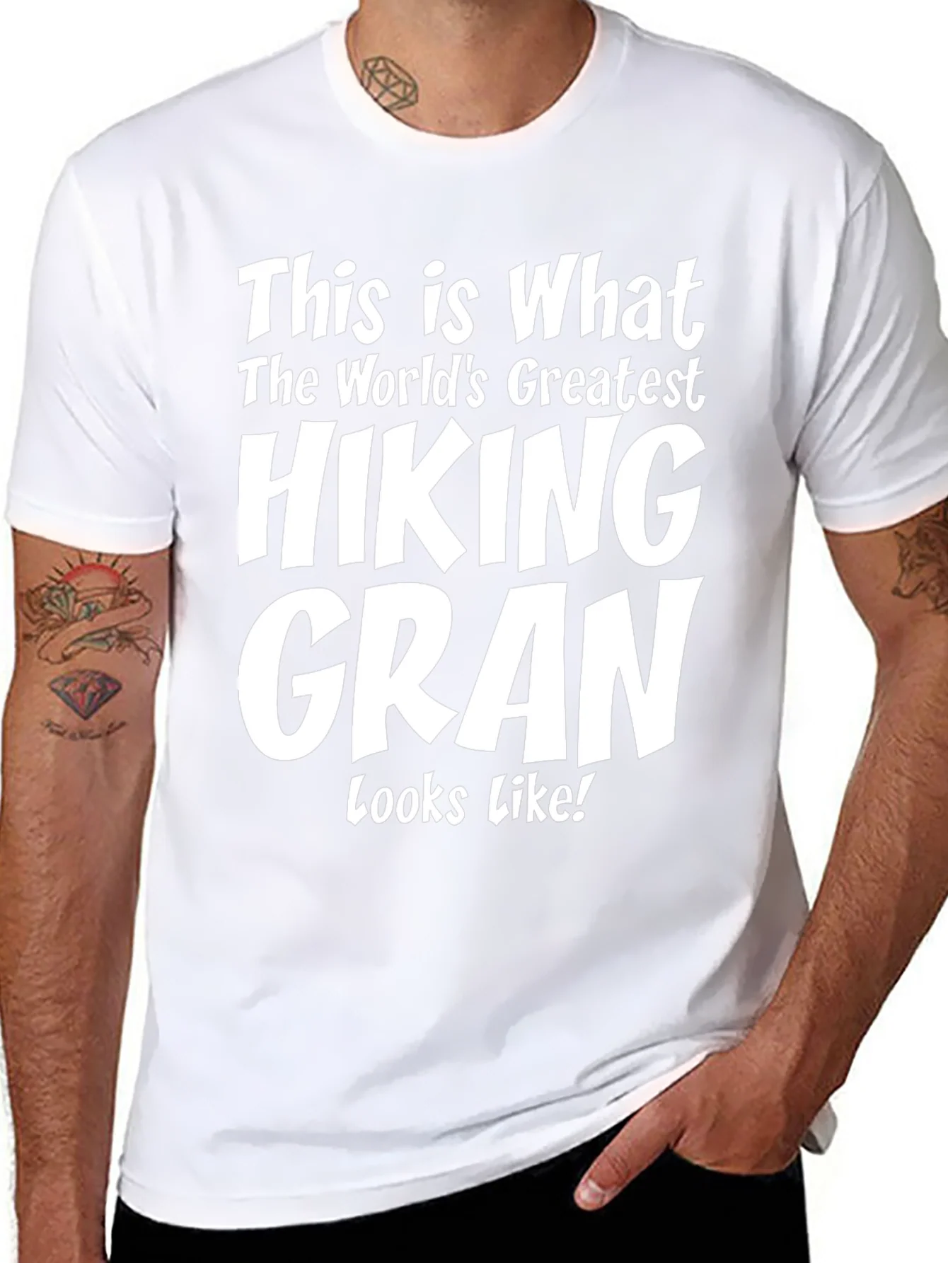 Hiking Gran T-Shirt - Worlds Greatest Hiker Tee