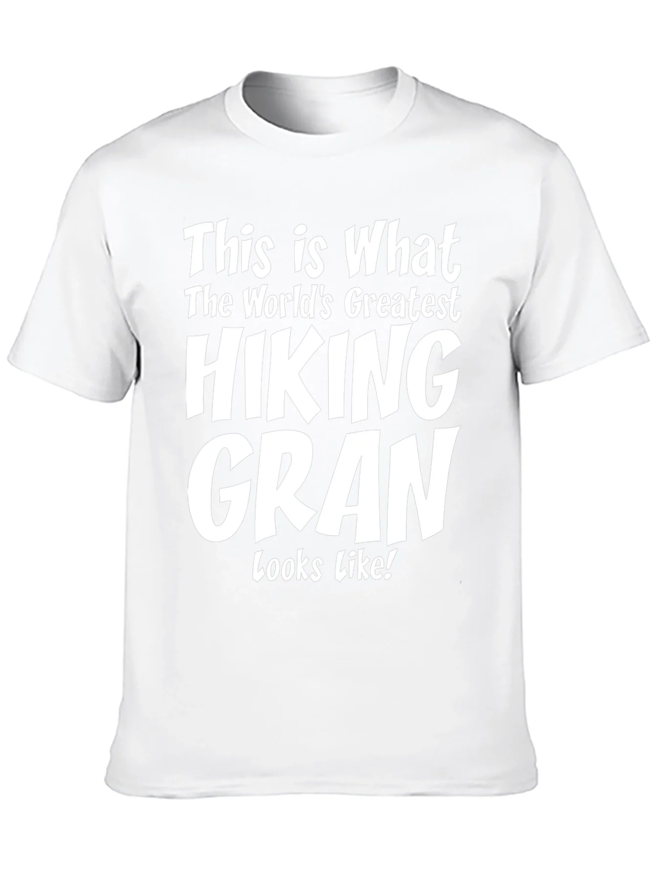 Hiking Gran T-Shirt - Worlds Greatest Hiker Tee