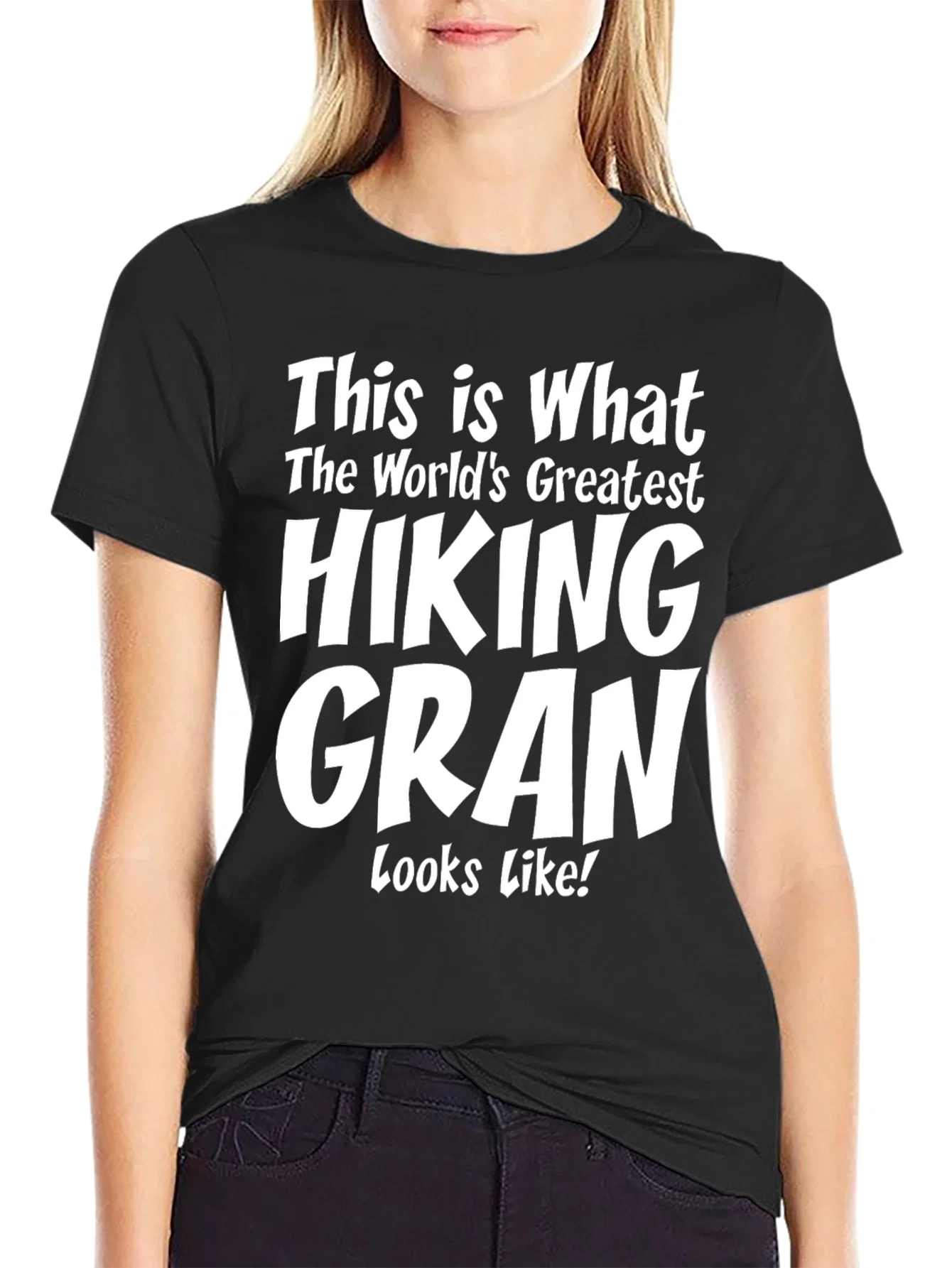 Hiking Gran T-Shirt - Worlds Greatest Hiker Tee