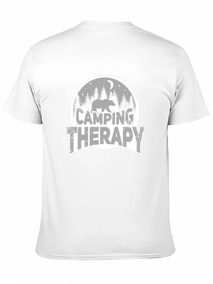 Camping Therapy Graphic T-Shirt