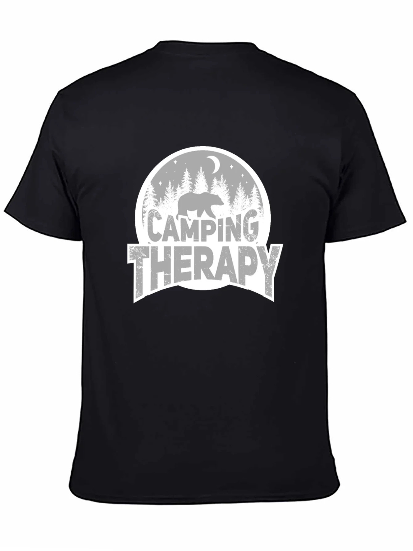 Camping Therapy Graphic T-Shirt