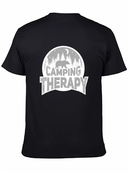 Camping Therapy Graphic T-Shirt