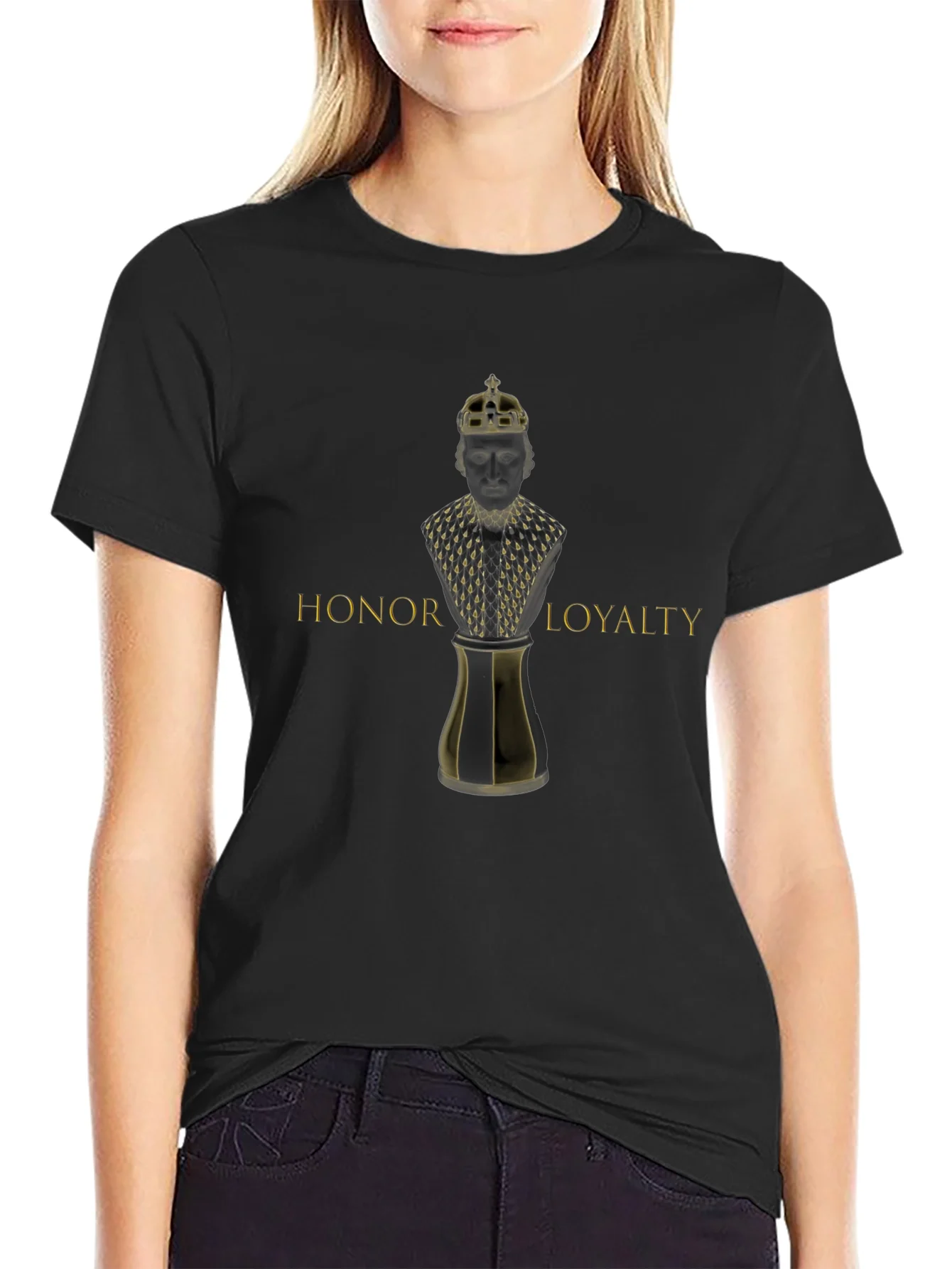 Honor Loyalty King Graphic T-Shirt