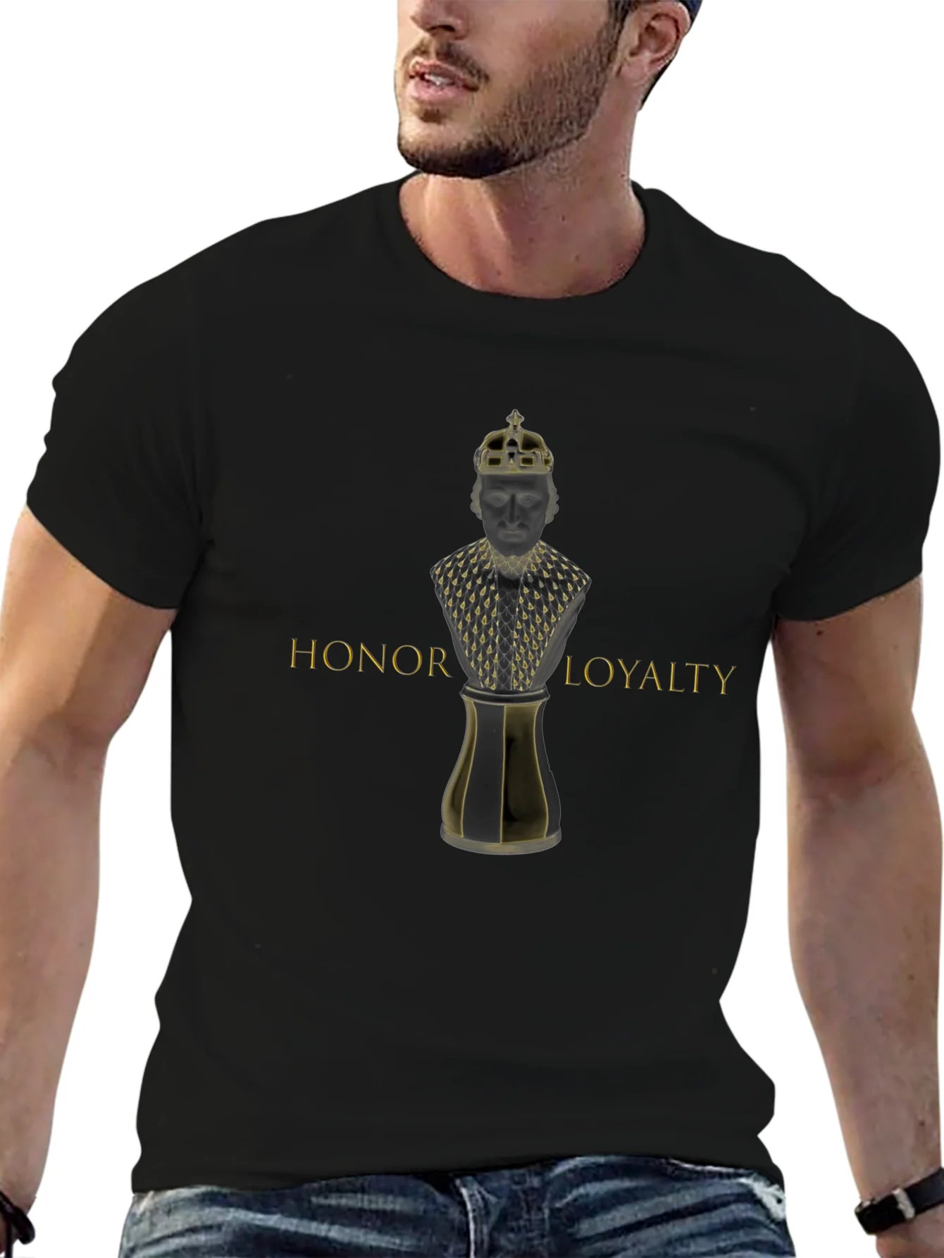 Honor Loyalty King Graphic T-Shirt