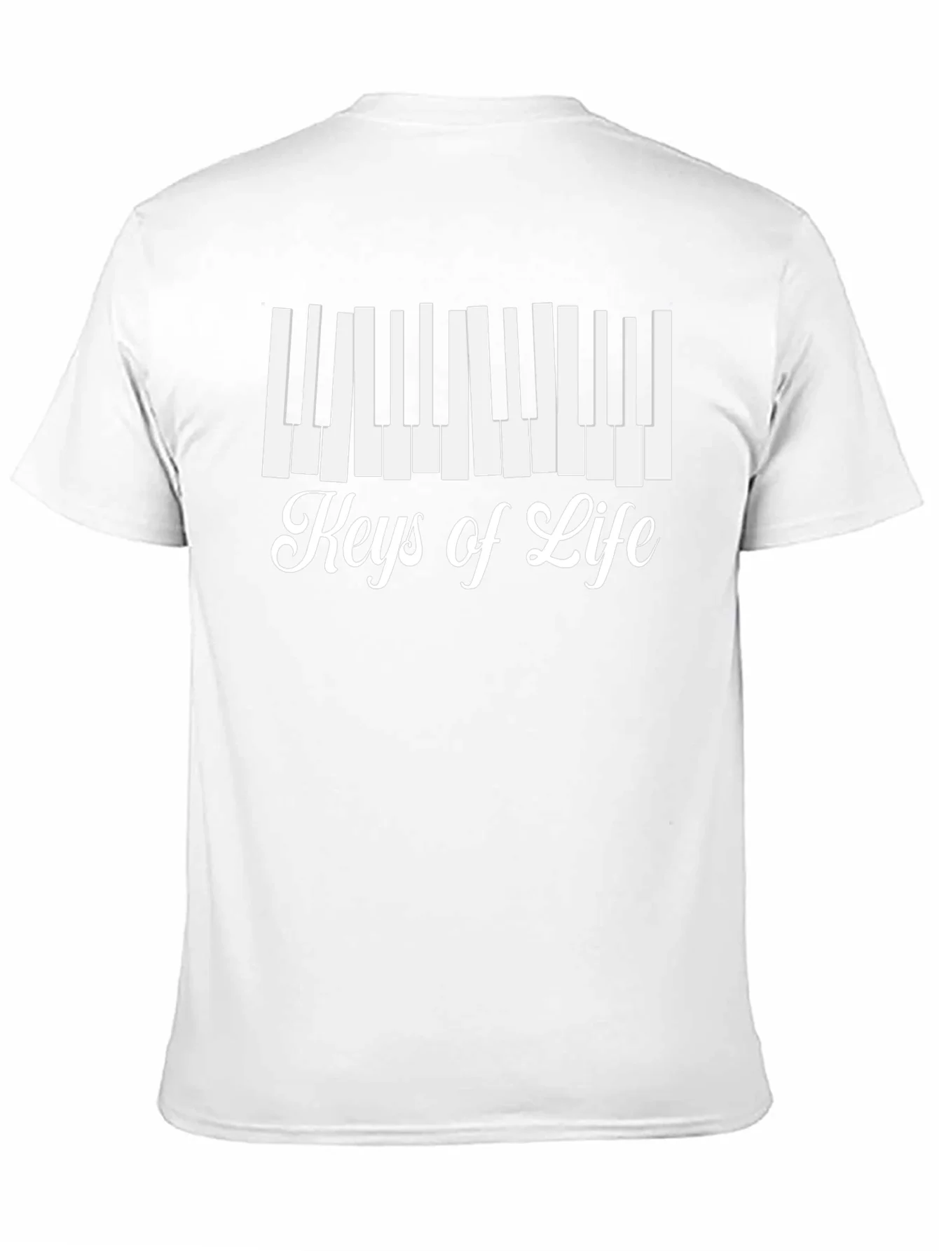 Keys of Life Graphic Tee - Musicians Black T-Shirt