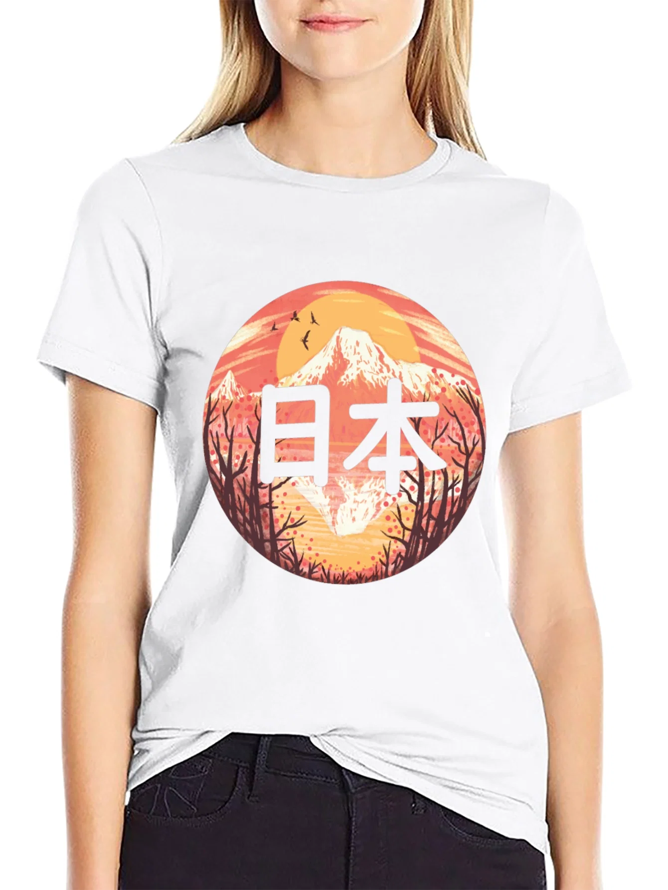 Japan Graphic T-Shirt - Mens Black Tee