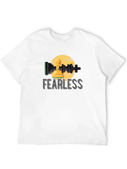 Fearless Chess Pawn Graphic T-Shirt