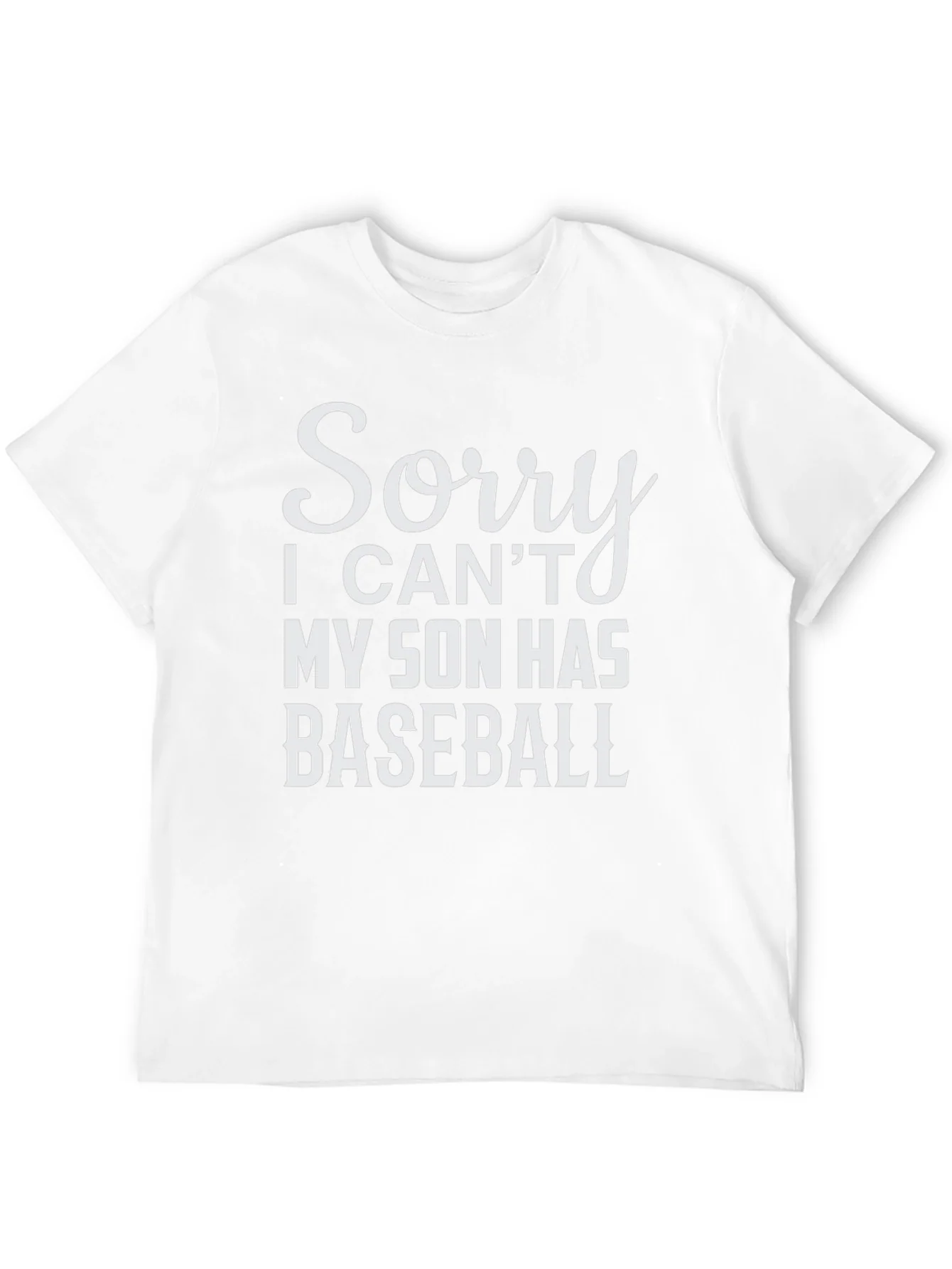 Funny Baseball Dad T-Shirt - Sons Baseball Game Tee