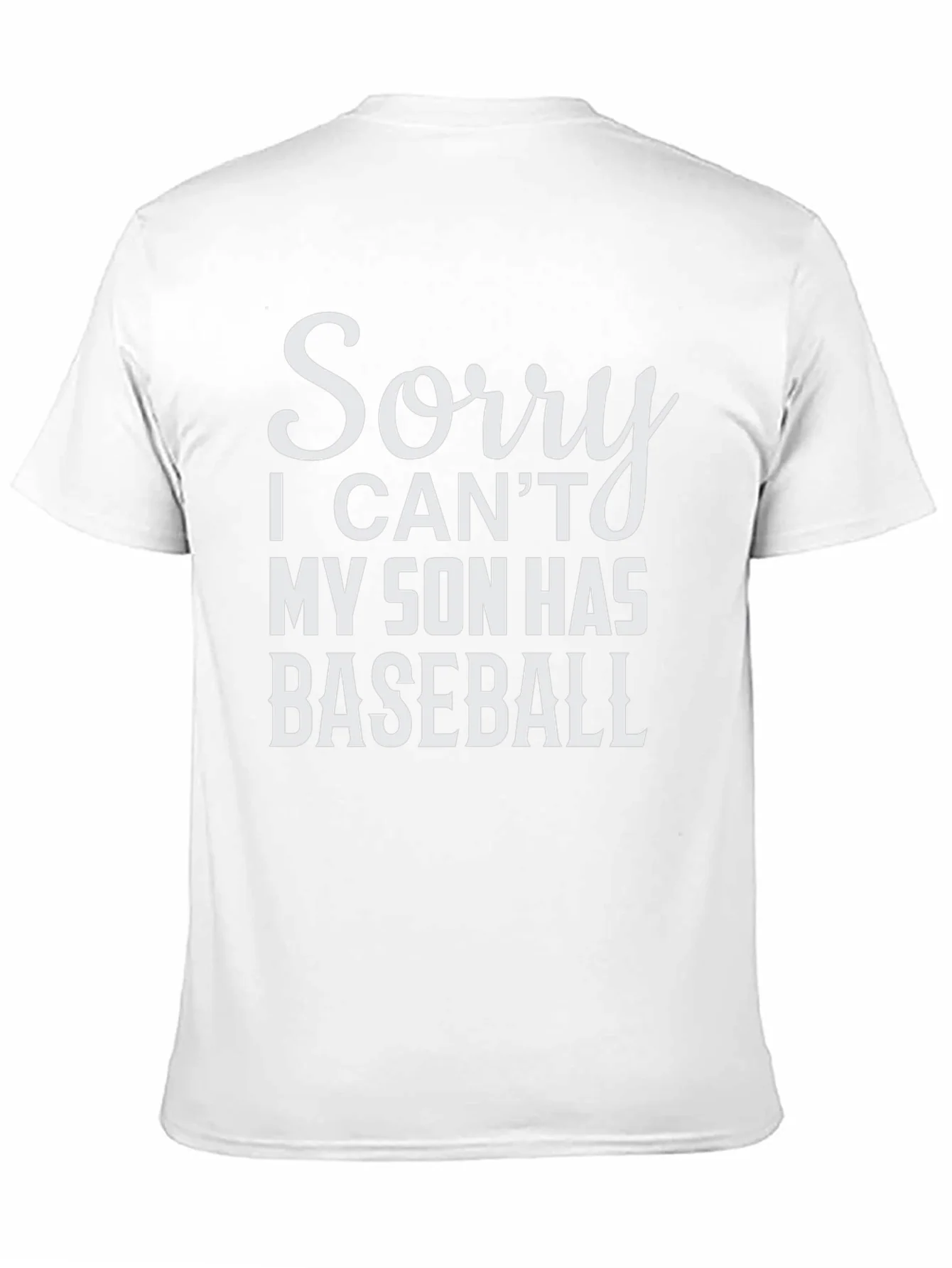 Funny Baseball Dad T-Shirt - Sons Baseball Game Tee