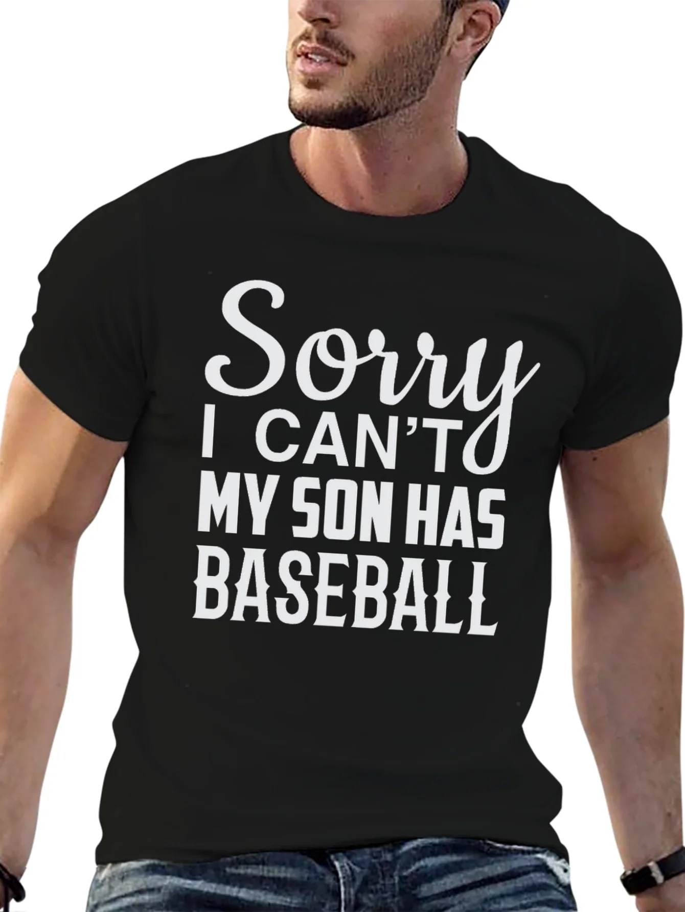 Funny Baseball Dad T-Shirt - Sons Baseball Game Tee
