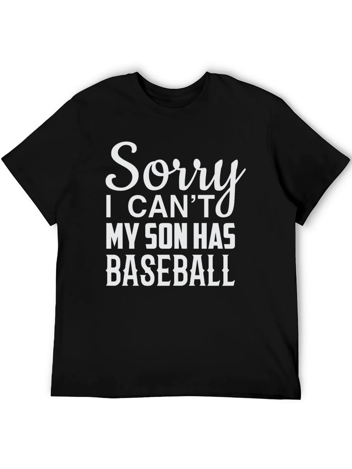 Funny Baseball Dad T-Shirt - Sons Baseball Game Tee
