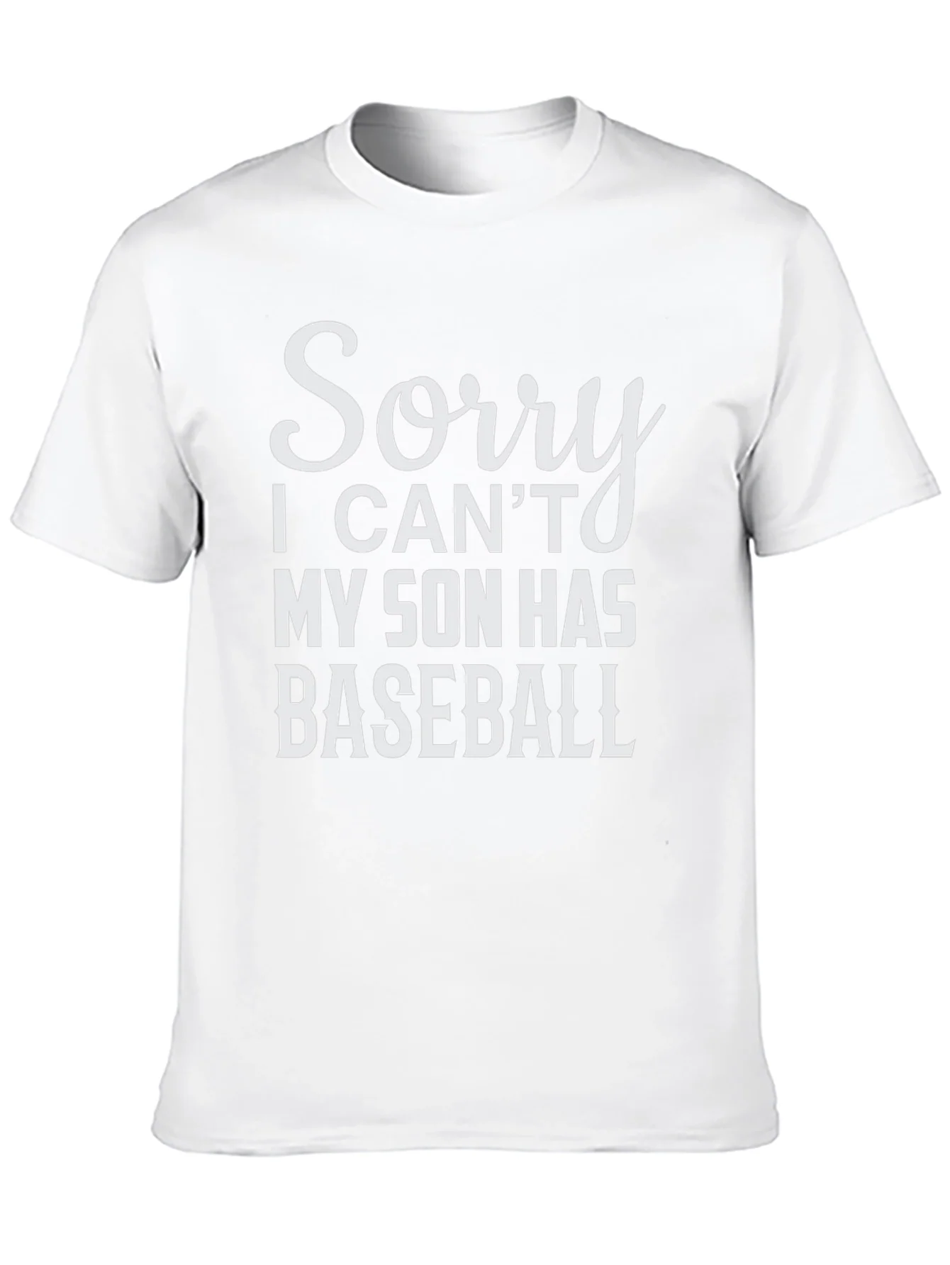 Funny Baseball Dad T-Shirt - Sons Baseball Game Tee