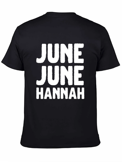 June June Hannah Black Tee