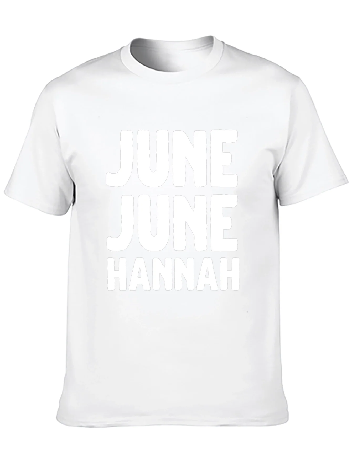 June June Hannah Black Tee
