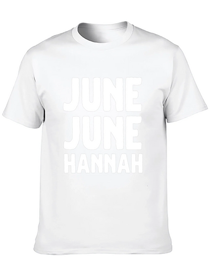 June June Hannah Black Tee