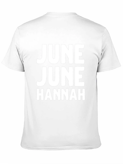 June June Hannah Black Tee