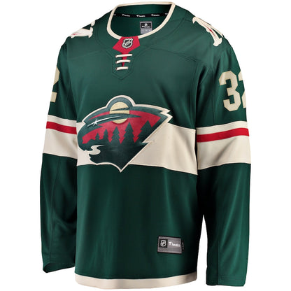Filip Gustavsson Minnesota Wild   Home Breakaway  Jersey - Green