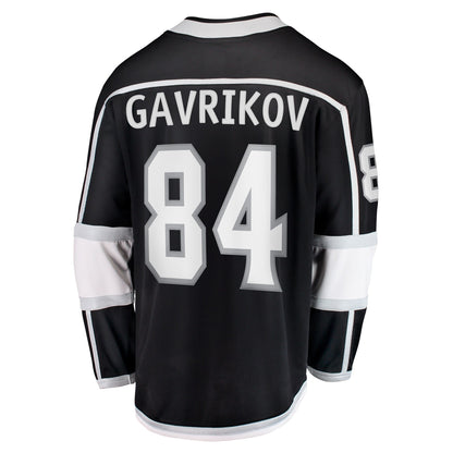 Vladislav Gavrikov Los Angeles Kings   Home Breakaway Jersey - Black