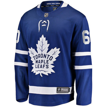 Joseph Woll Toronto Maple Leafs  Home Premier Breakaway  Jersey - Blue