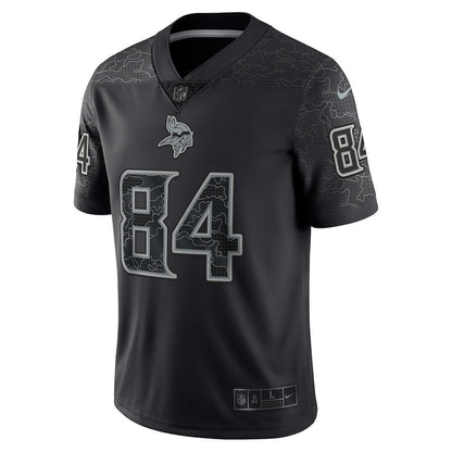 Randy Moss 84 Minnesota Vikings Retired Player RFLCTV Limited Jersey - Black