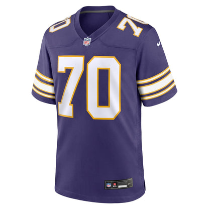 Jim Marshall Minnesota Vikings Nike Classic Retired   Jersey - Purple