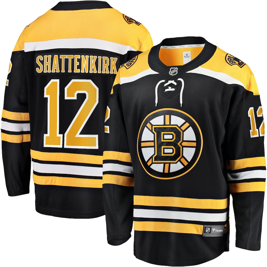 Kevin Shattenkirk Boston Bruins   Home Breakaway Jersey - Black