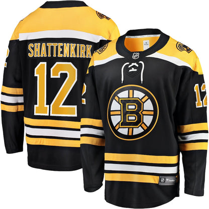 Kevin Shattenkirk Boston Bruins   Home Breakaway Jersey - Black
