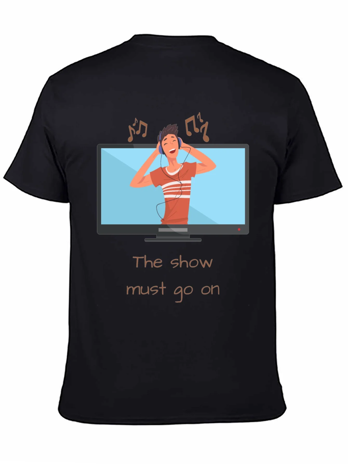 The Show Must Go On Graphic Tee