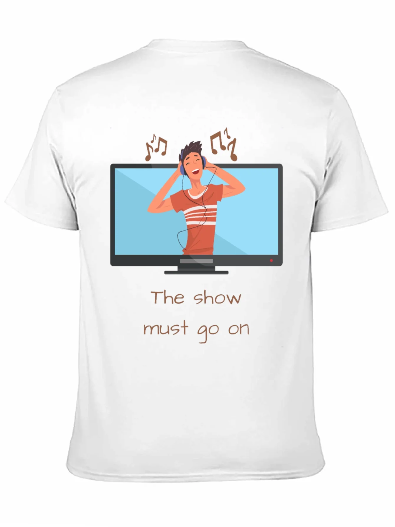 The Show Must Go On Graphic Tee