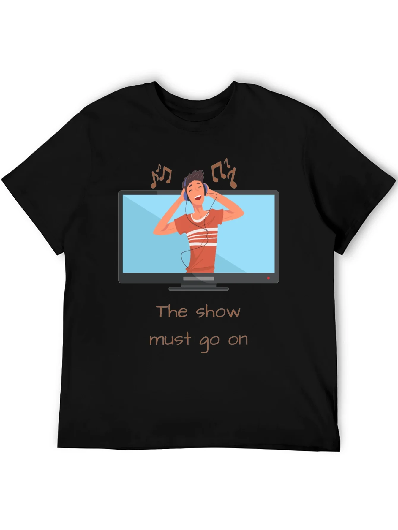 The Show Must Go On Graphic Tee