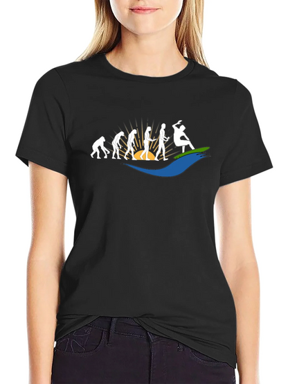 Evolution of Gaming Black T-Shirt