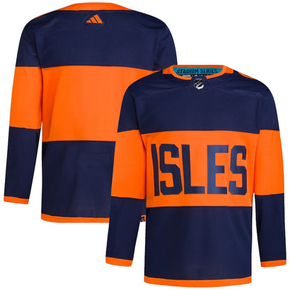 New York Islanders   2024 NHL Stadium Series Primegreen   Jersey  Navy