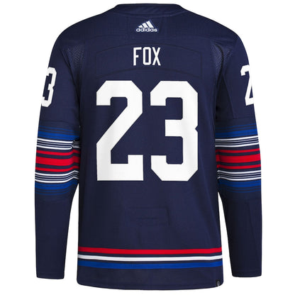 Adam Fox New York Rangers   Alternate   Primegreen  Jersey - Navy