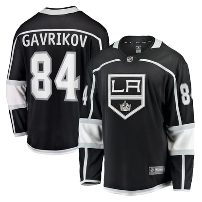 Mikey Anderson Los Angeles Kings   Home Breakaway  Jersey - Black