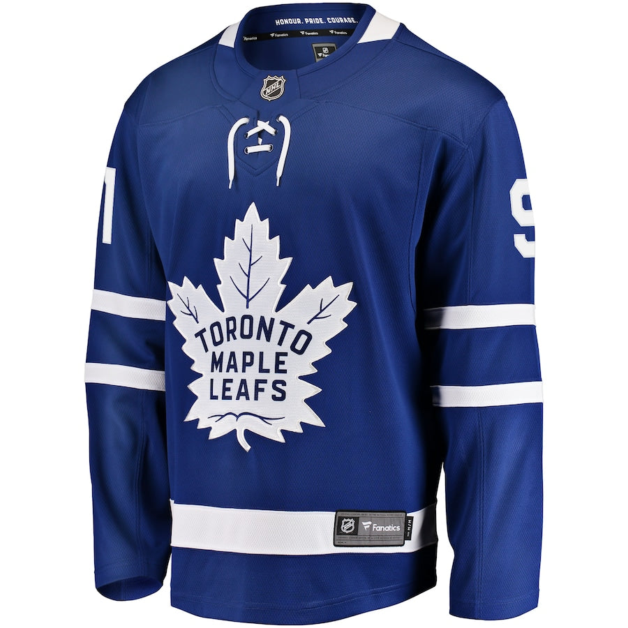 John Tavares Toronto Maple Leafs  Home Premier Breakaway  Jersey - Blue