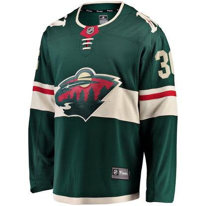 Mats Zuccarello Minnesota Wild   Team Color Breakaway  Jersey - Green