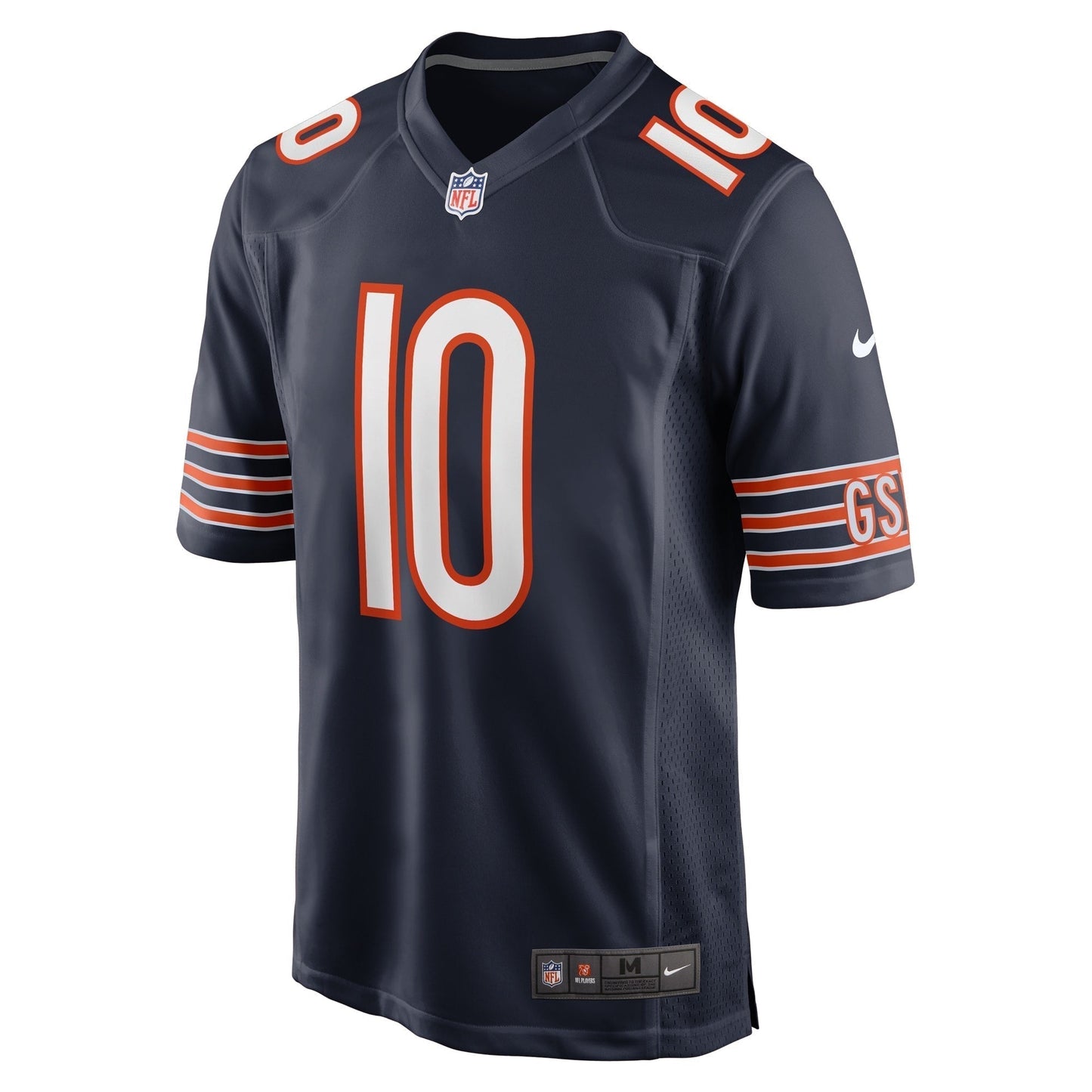 Trace McSorley Chicago Bears Nike Team Game Jersey -  Navy