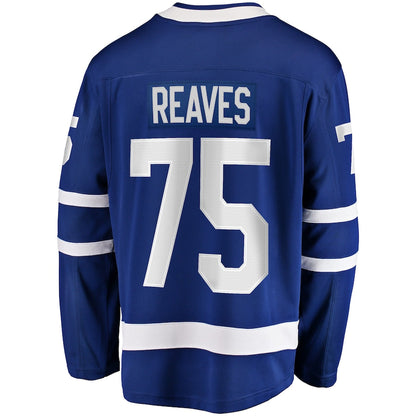 Ryan Reaves Toronto Maple Leafs  Home Breakaway Jersey - Blue