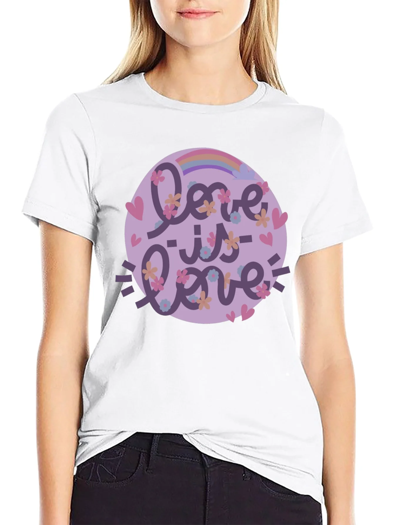 Love Is Love LGBTQ+ Graphic T-Shirt