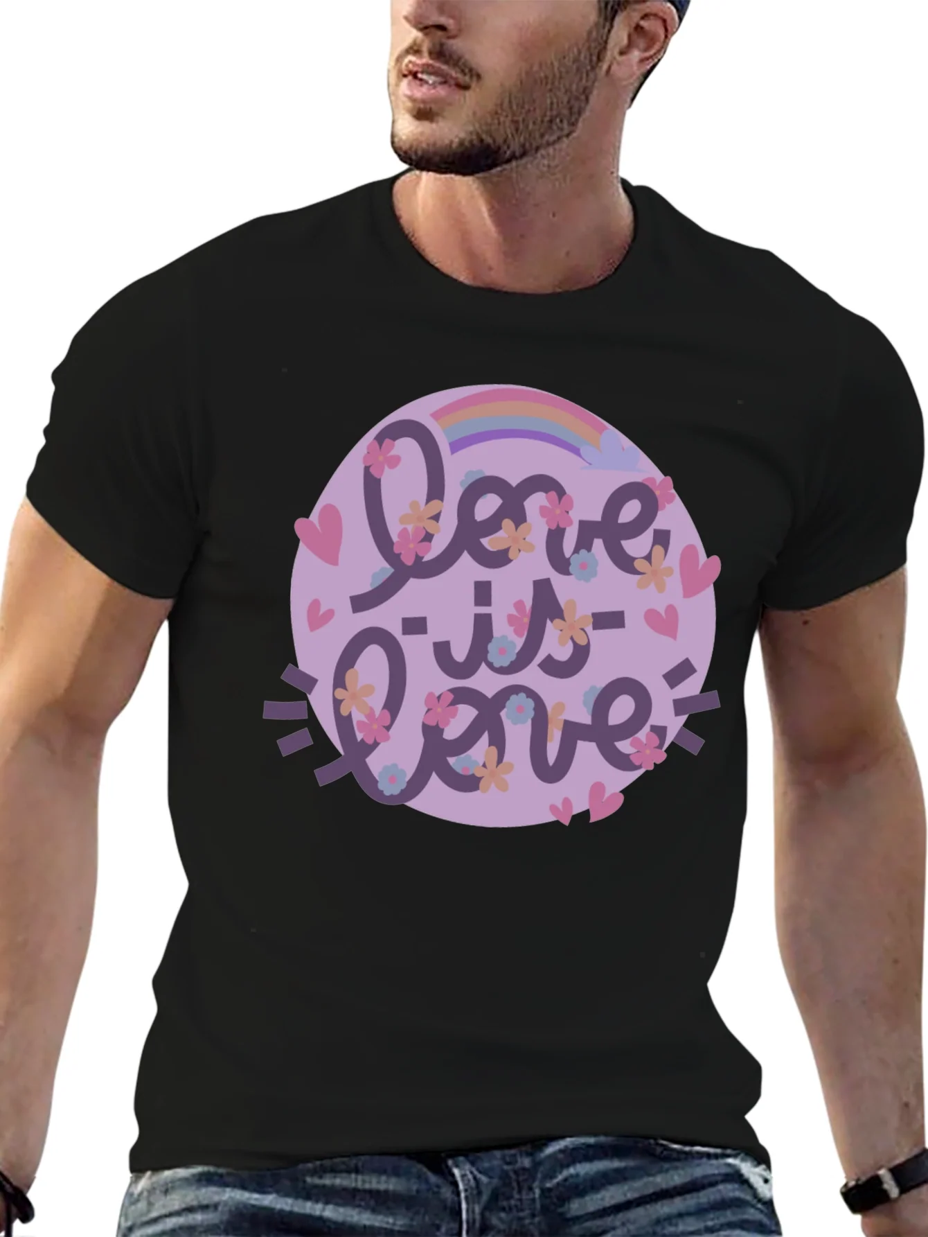 Love Is Love LGBTQ+ Graphic T-Shirt