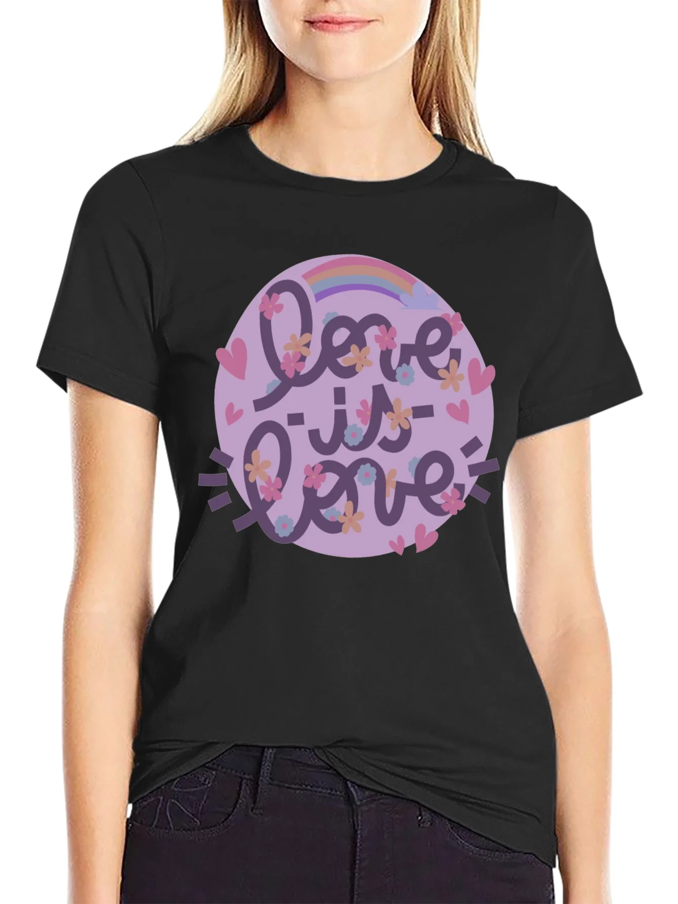 Love Is Love LGBTQ+ Graphic T-Shirt