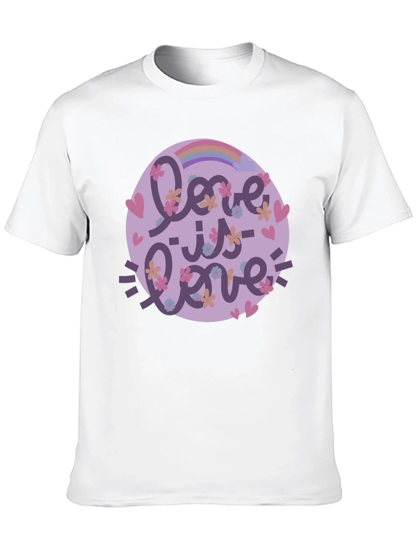 Love Is Love LGBTQ+ Graphic T-Shirt