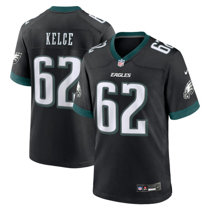 Jason Kelce Philadelphia Eagles Nike Alternate Game Jersey - Black
