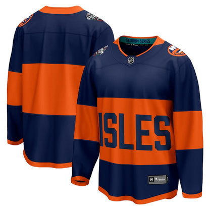 New York Islanders   2024 NHL Stadium Series Breakaway Jersey  Navy