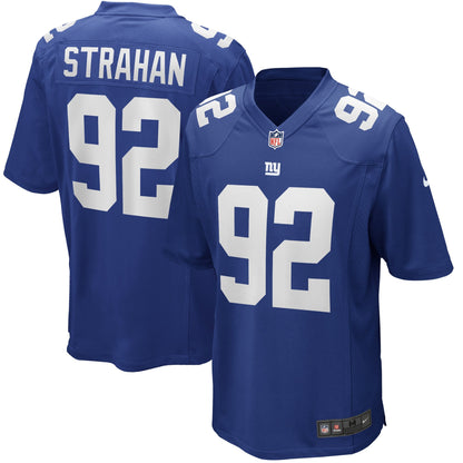 Michael Strahan New York Giants Nike Game Retired   Jersey - Royal