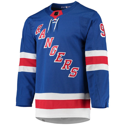 Mika Zibanejad New York Rangers   Home Primegreen   Jersey - Blue